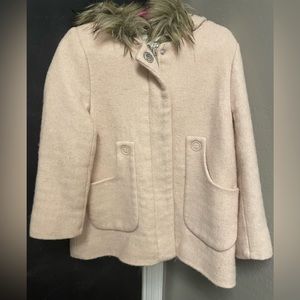 Zara kids Coat Light Pink